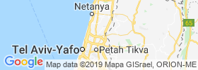 Kfar Saba map